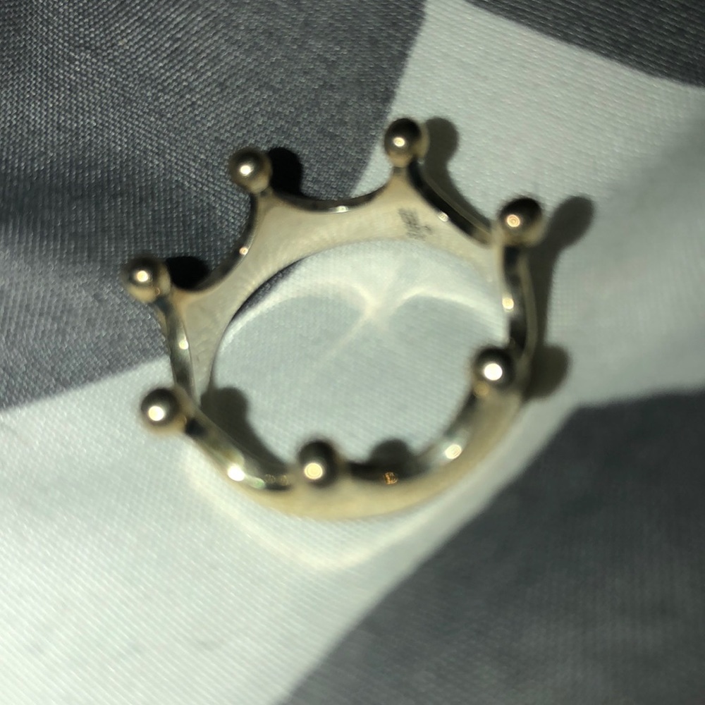 James Avery Princess Crown Ring SIZE 8